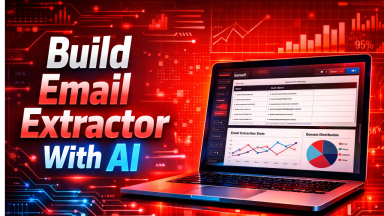 How to Build an Email Extractor Software With AI