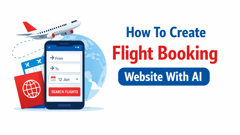 How To Build Flight Booking Websites With AI