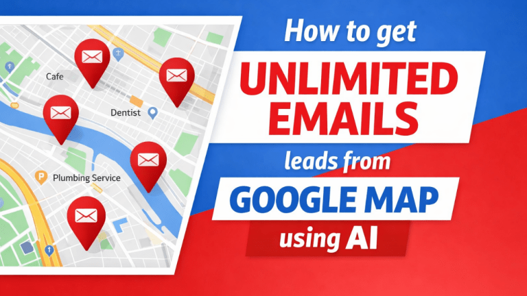 How to build google map extractor software with ai
